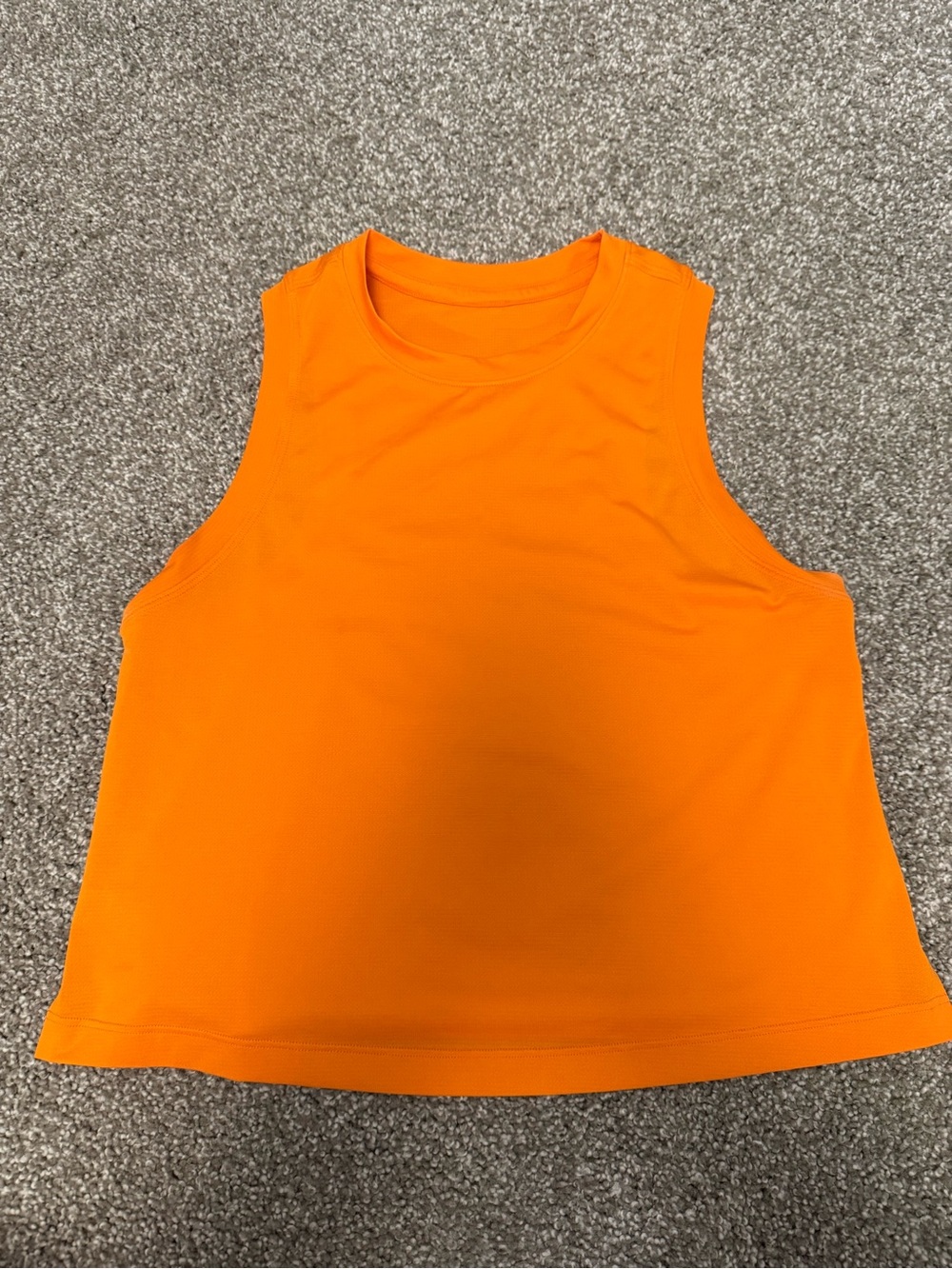 lululemon athletica Orange Lightweight Sleeveless Tank